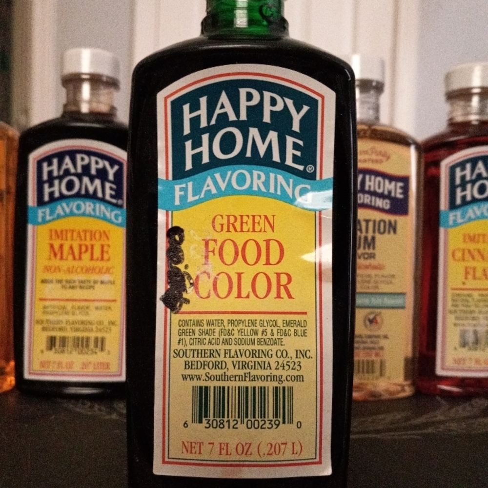 Happy Home Green Food Color